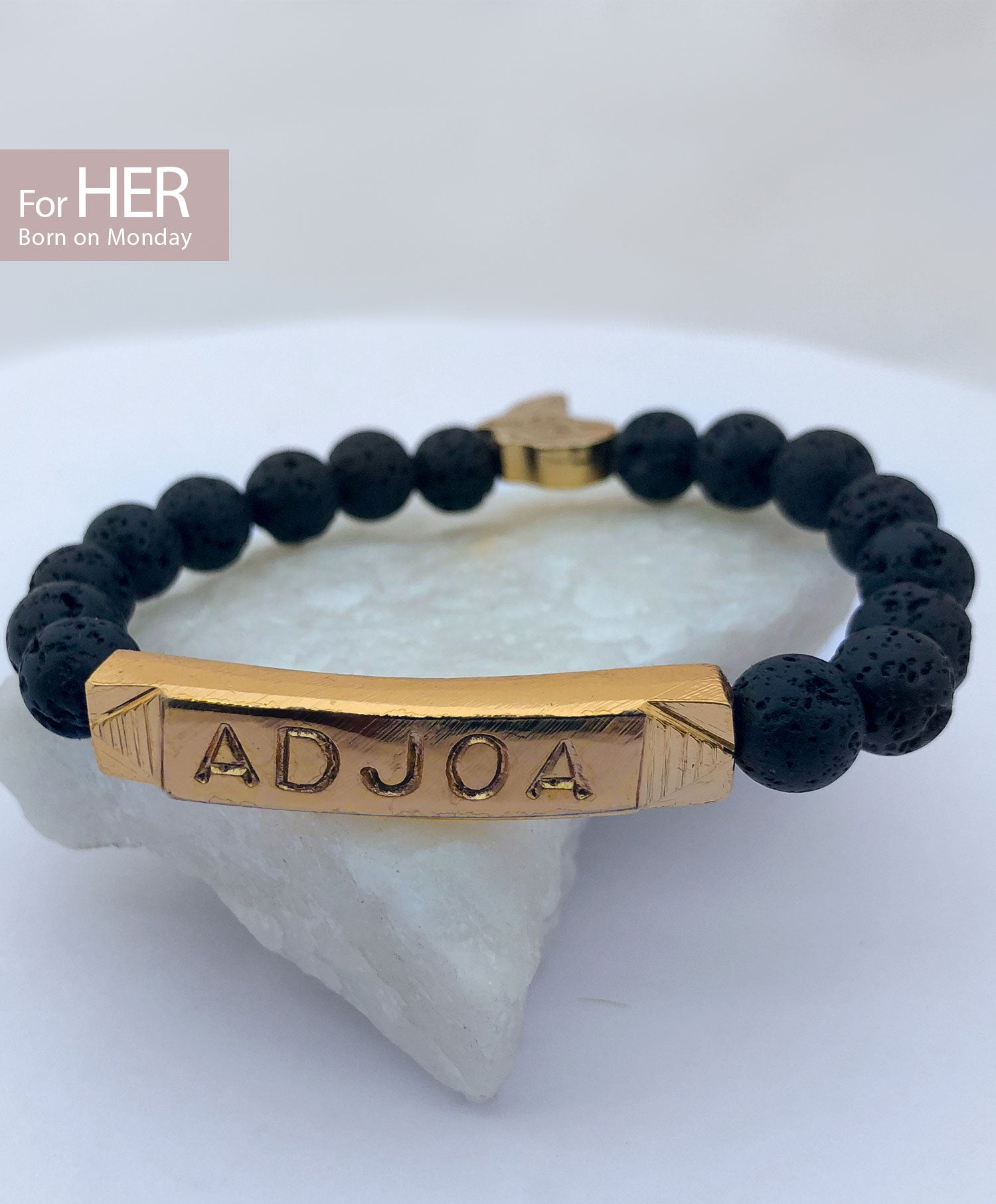 ADJOA Identity Beads | For (HER) Born on Monday - SHOP | Orijin Culture 