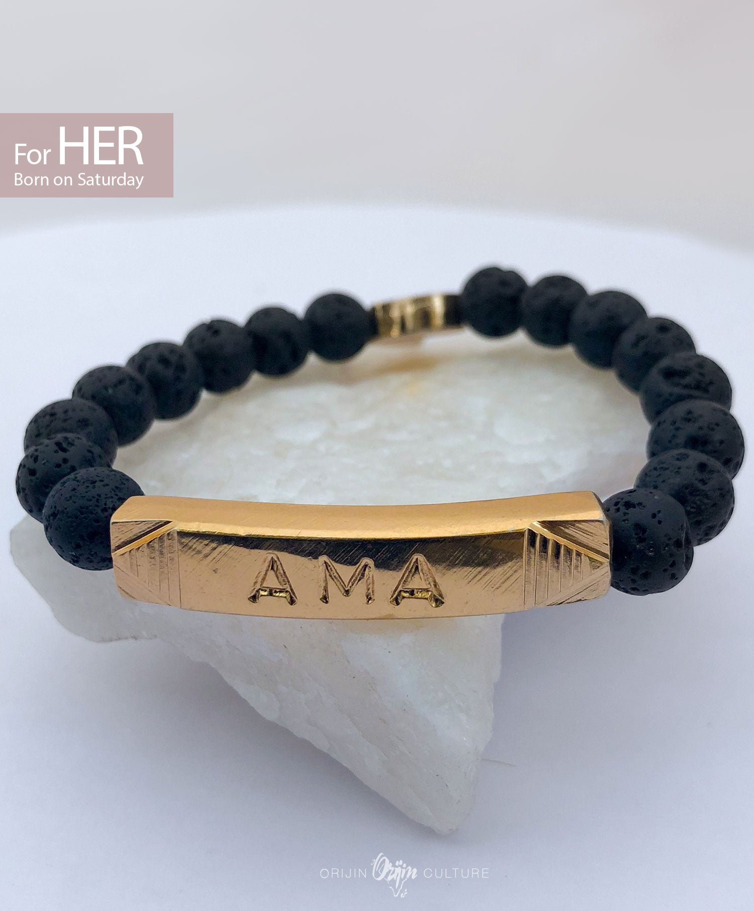 AMA Identity Beads | For (HER) Born on Saturday - SHOP | Orijin Culture