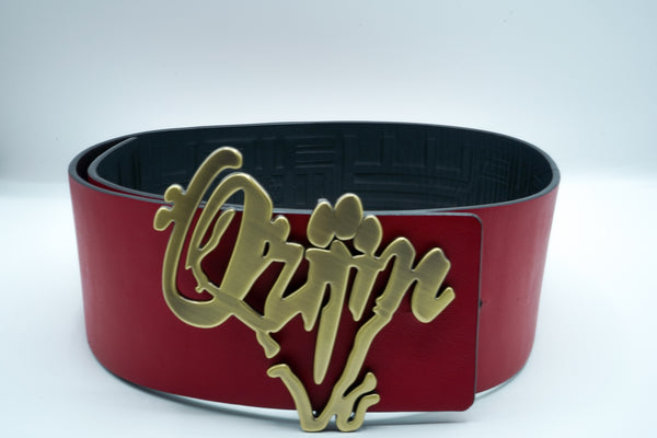 Sell lady belt man belt fashion blet YSL belt real leather belt red belt