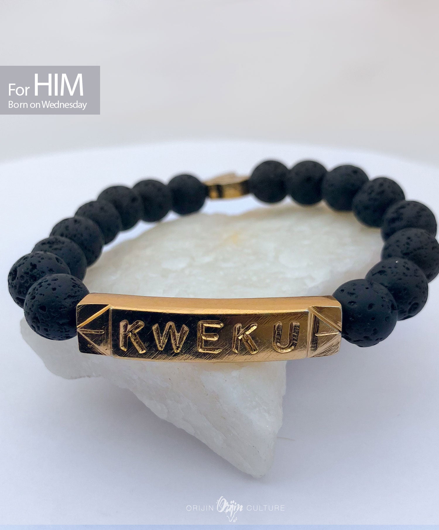 KWEKU Beads Bracelet | Born on Wednesday (HIM) - SHOP | Orijin Culture