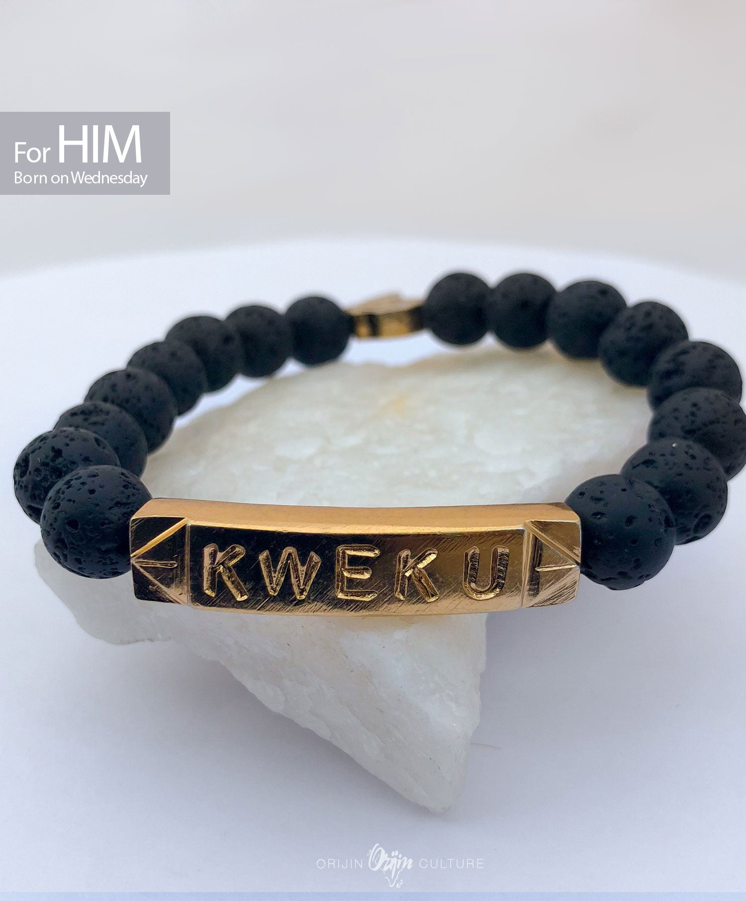 KWEKU Beads Bracelet | Born on Wednesday (HIM) - SHOP | Orijin Culture 