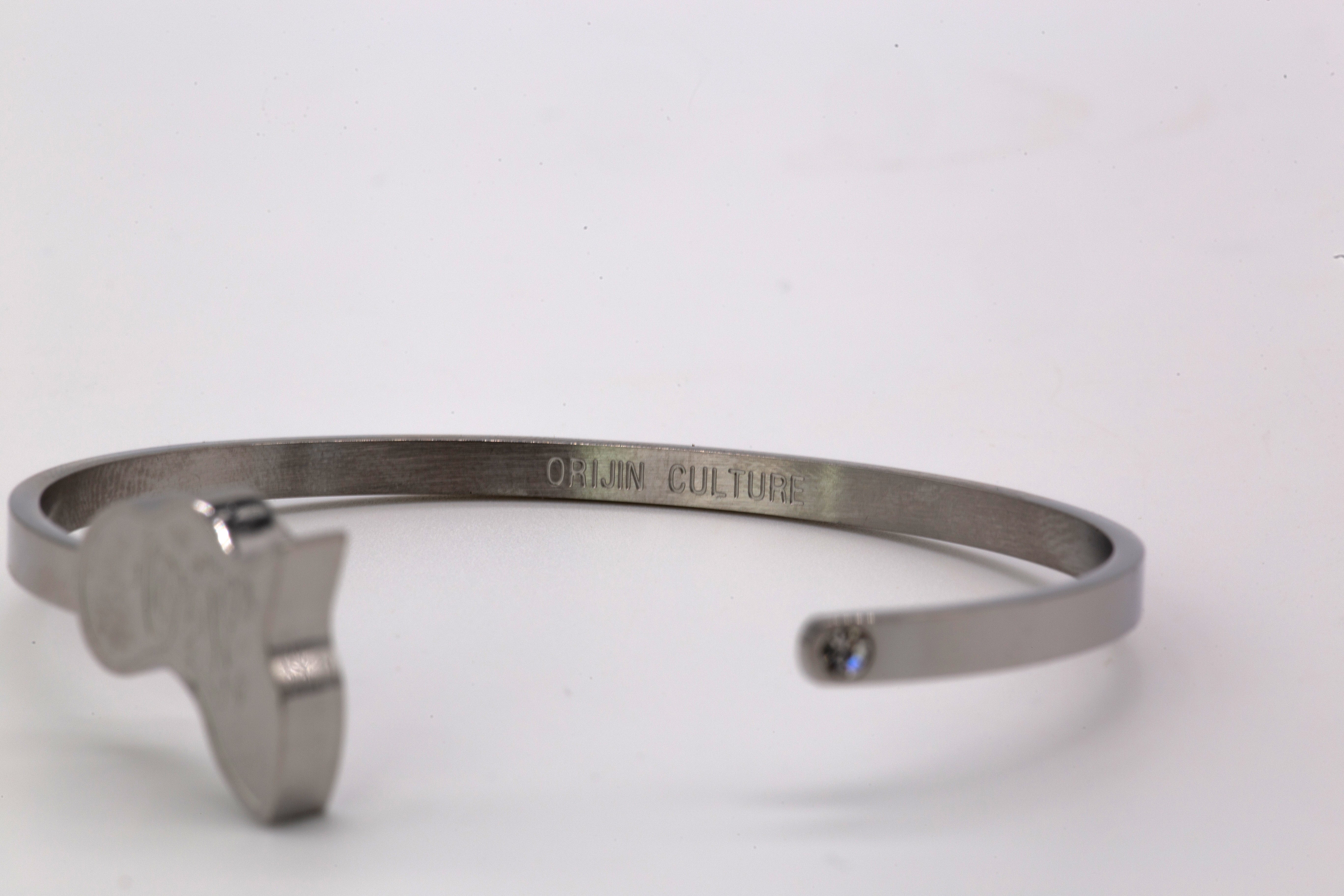 Africa Royal Cuff | SILVER - Unisex Bracelet - SHOP | Orijin Culture