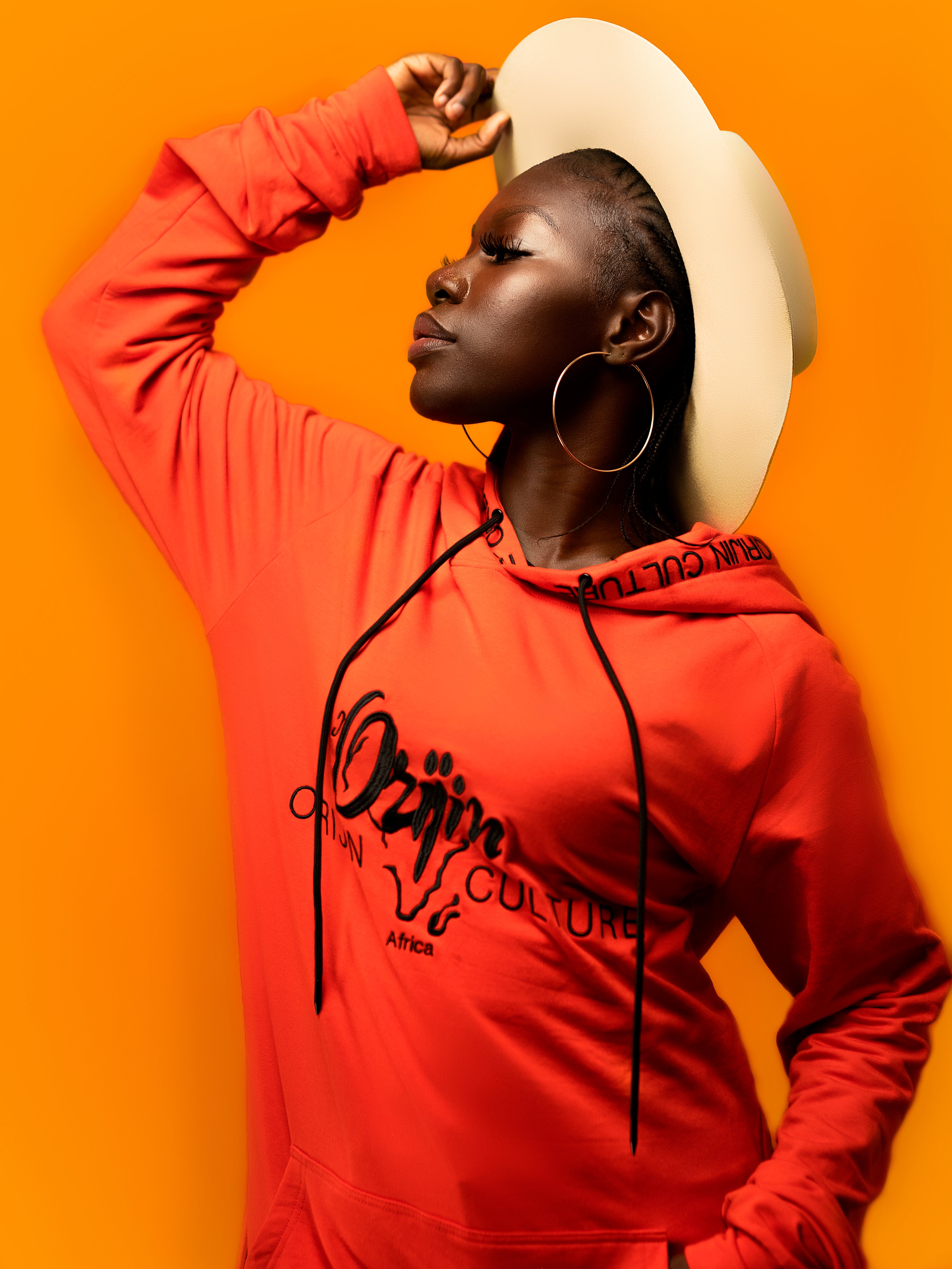 Orijin Culture™️ Classic Hoodies | Blood Orange-New! - SHOP | Orijin Culture 