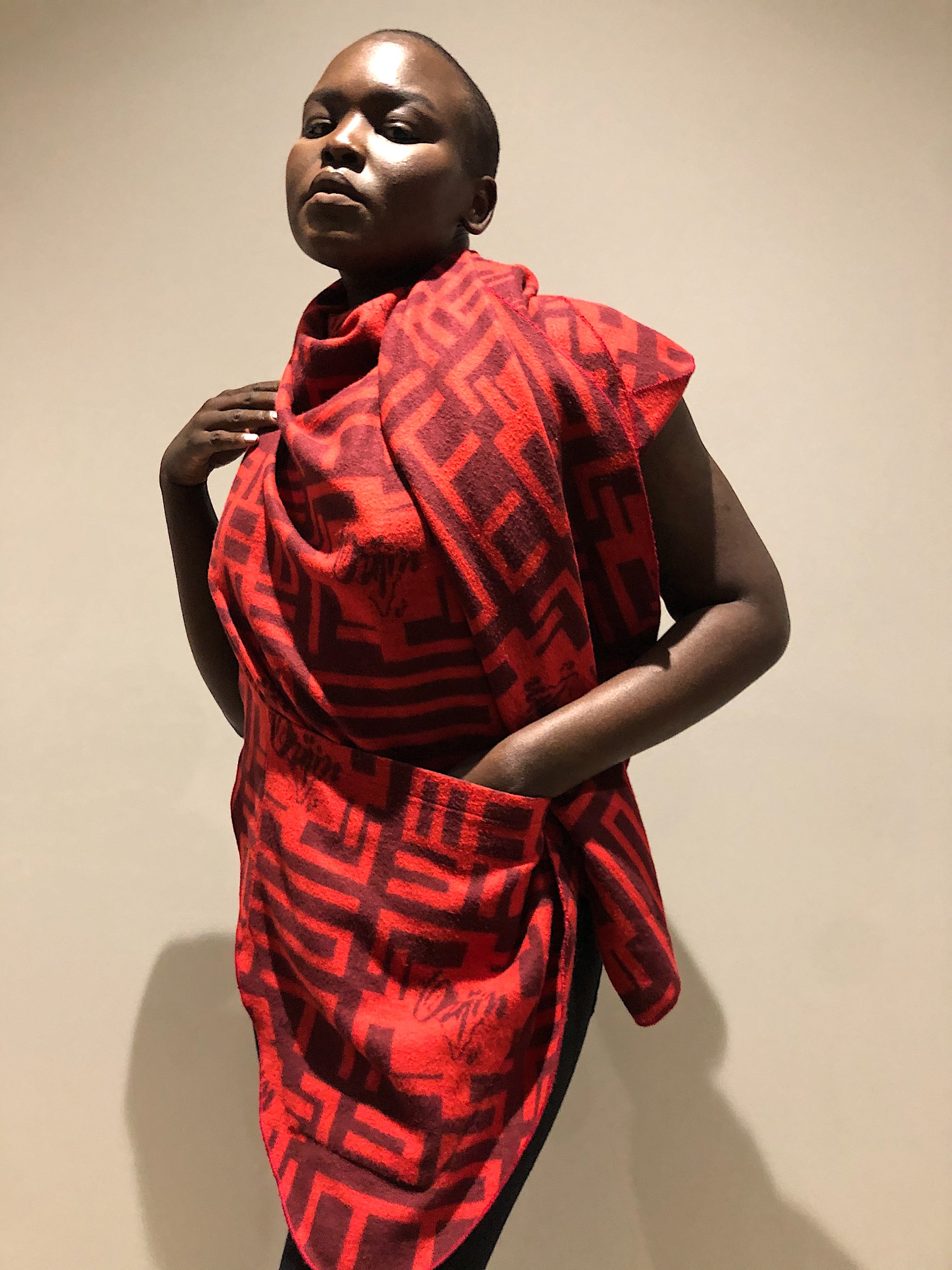 Orijin Africa Cloth | Maasai Red - SHOP | Orijin Culture 