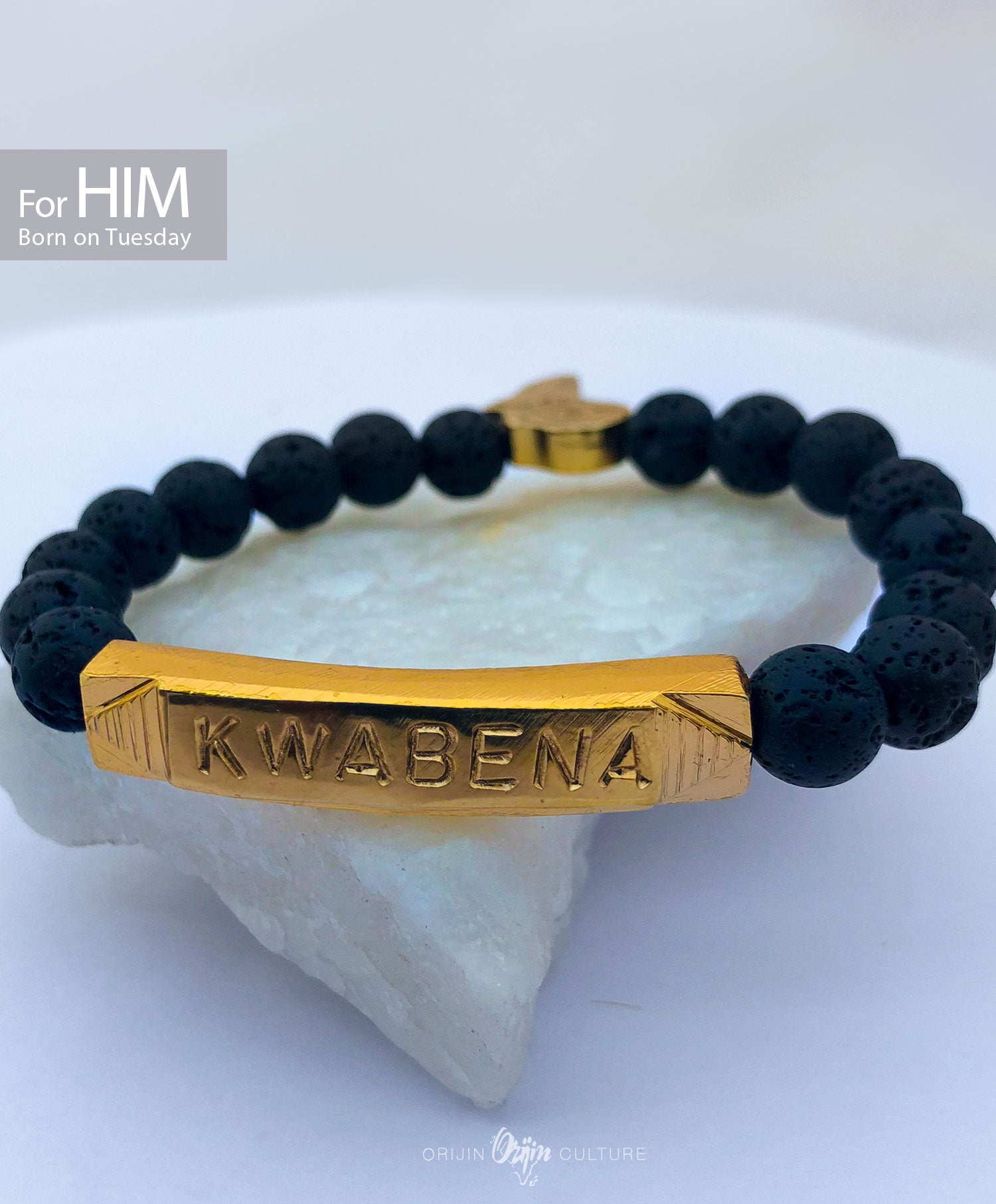 KWABENA Beads Bracelet | Born on Tuesday (HIM) - SHOP | Orijin Culture