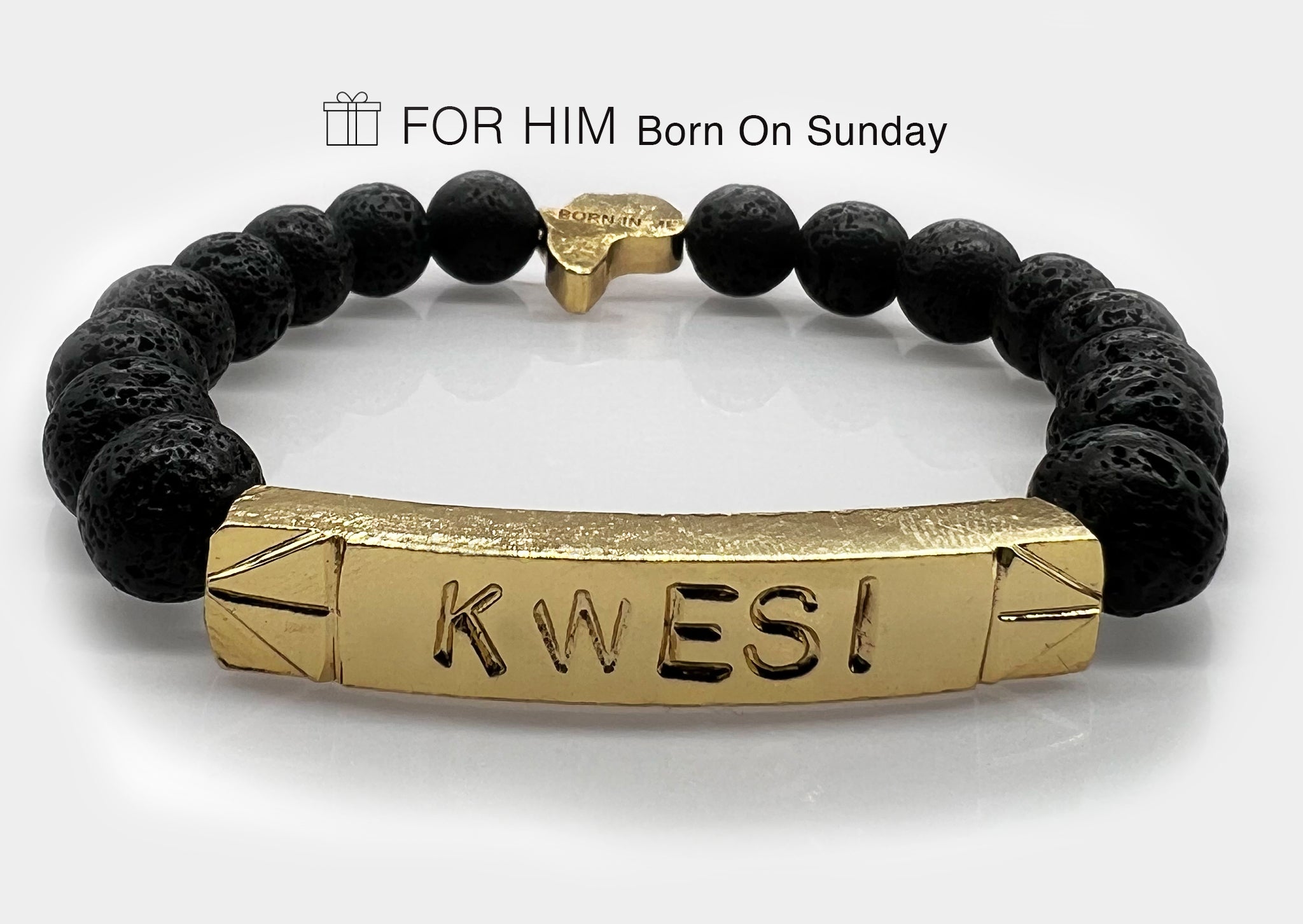 KWESI Beads Bracelet | Born on Sunday (HIM) - SHOP | Orijin Culture