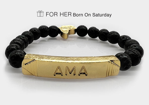 AMA Identity Beads | For (HER) Born on Saturday - SHOP | Orijin Culture 