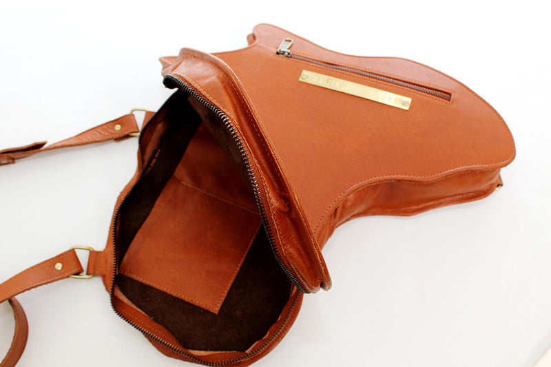 Leather Africa Bag / Backpack - SHOP | Orijin Culture 
