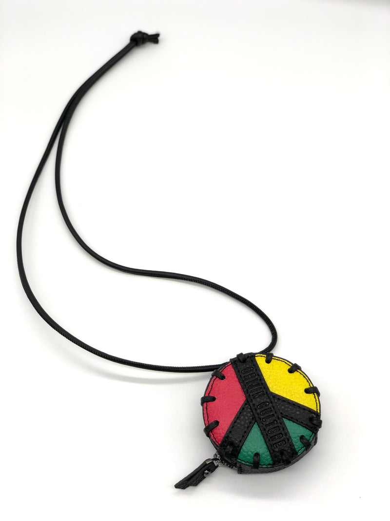 Peace Sign Medallion Bag + Stash Necklace-New! - SHOP | Orijin Culture 