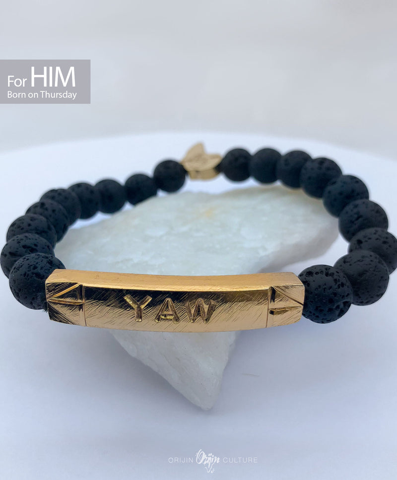 YAW Beads Bracelet | Born on Thursday (HIM) - SHOP | Orijin Culture 
