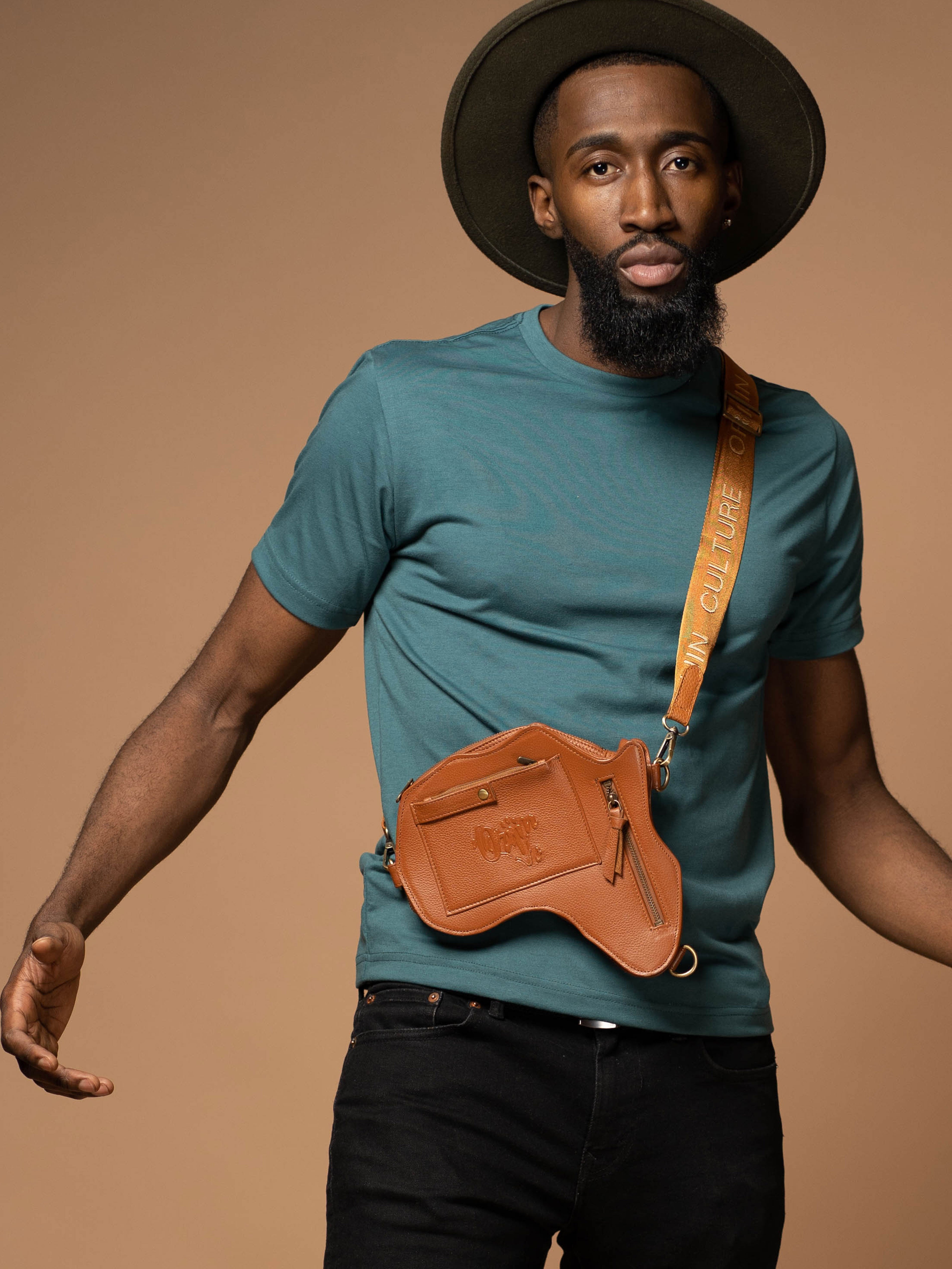 Amazon.com | Men's Leather Fanny Pack Waist Bags Vintage Utility Belt Bag  Crossbody Hip Purse Coffee | Waist Packs