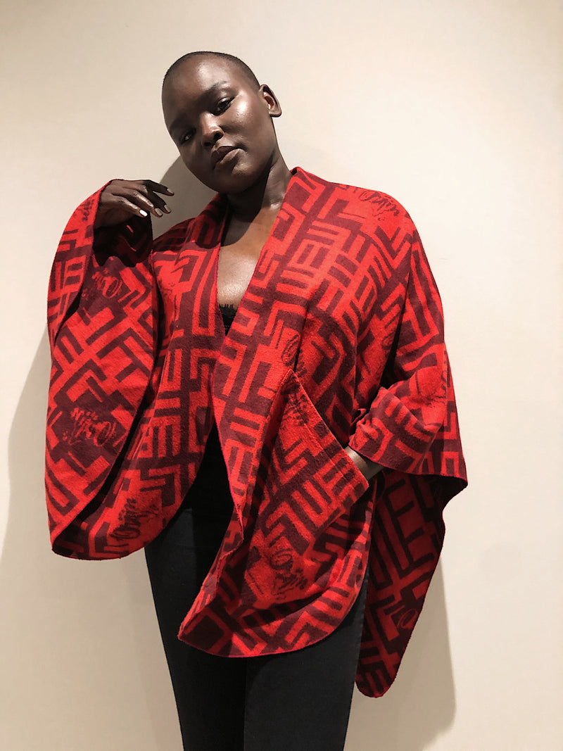 Orijin Africa Cloth | Maasai Red - SHOP | Orijin Culture 