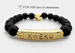 KWEKU Beads Bracelet | Born on Wednesday (HIM) - SHOP | Orijin Culture 