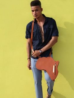 Leather Africa Bag / Backpack - SHOP | Orijin Culture 